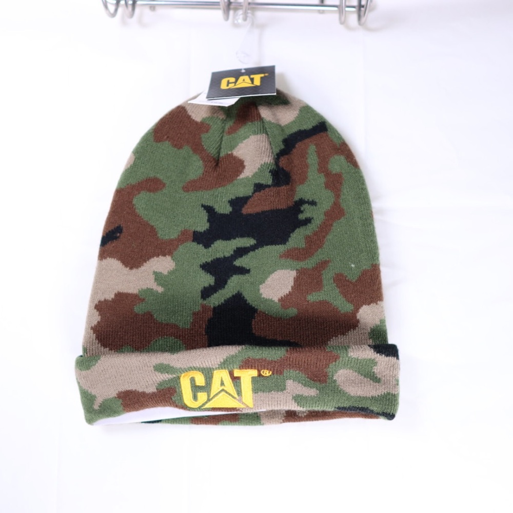 CAT Camoflauge Cuff Beanie